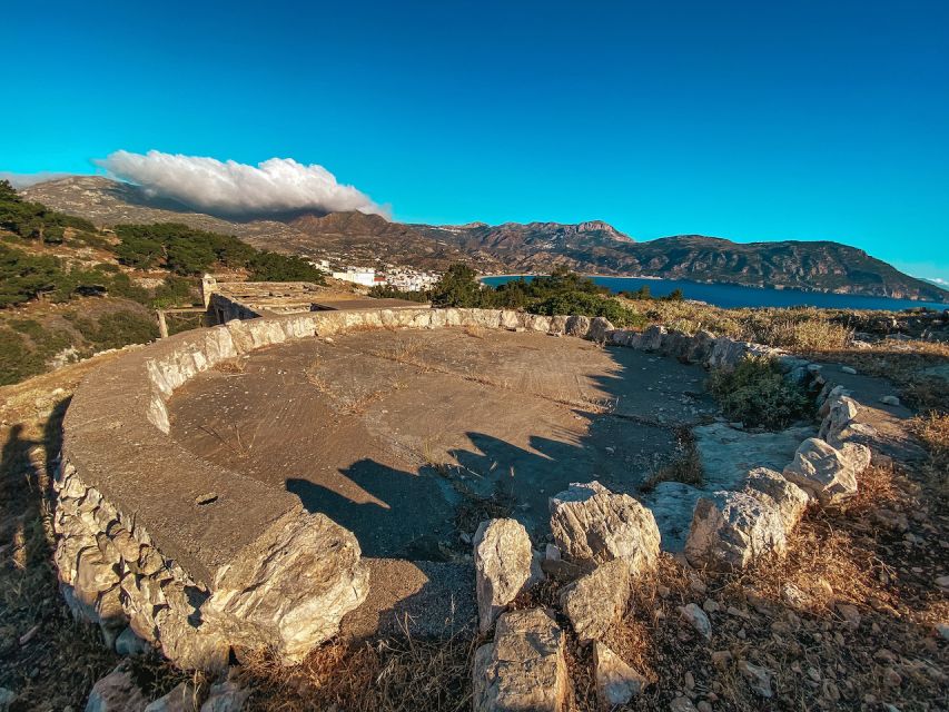 Pigadia: Agia Kyriaki Guided Hike with Coffee/Tea and Raki - Olive Groves, Old Stables, and an Ancient Temple