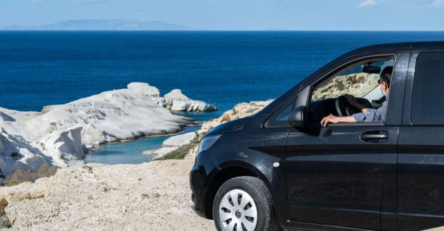 Plaka: Milos Highlights Private Tour with Hotel Pickup - Sarakiniko’s White Rocks: Milos at Its Most Photogenic