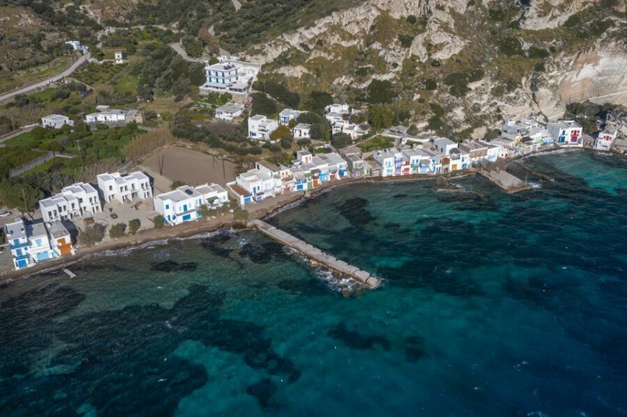 Plaka: Milos Highlights Private Tour with Hotel Pickup - Firopotamos Beach: A Strong Final Impression