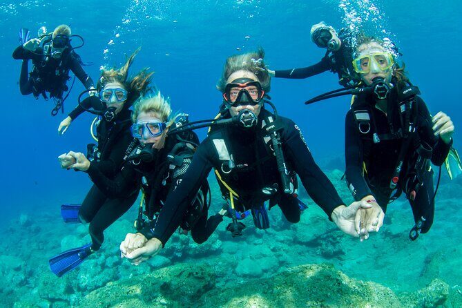 Plakias: Try Scuba Diving first time - Private, from 8 yrs. - Skinaria Beach: the comfort-first start