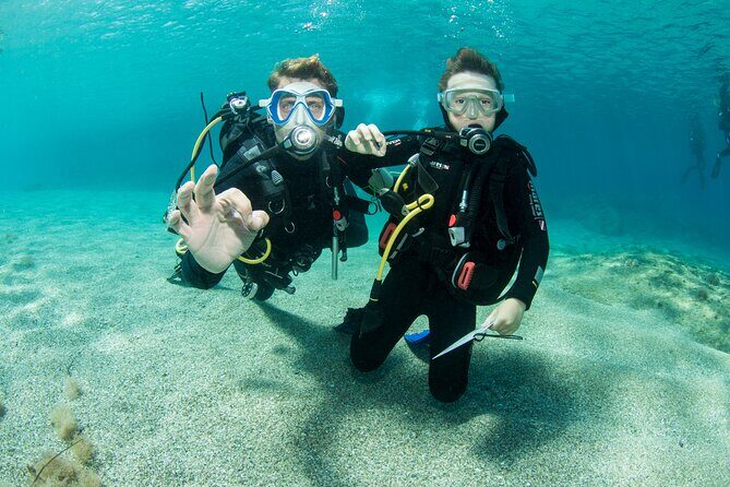 Plakias: Try Scuba Diving first time - Private, from 8 yrs. - Souda Beach: finishing strong and staying in the right mindset