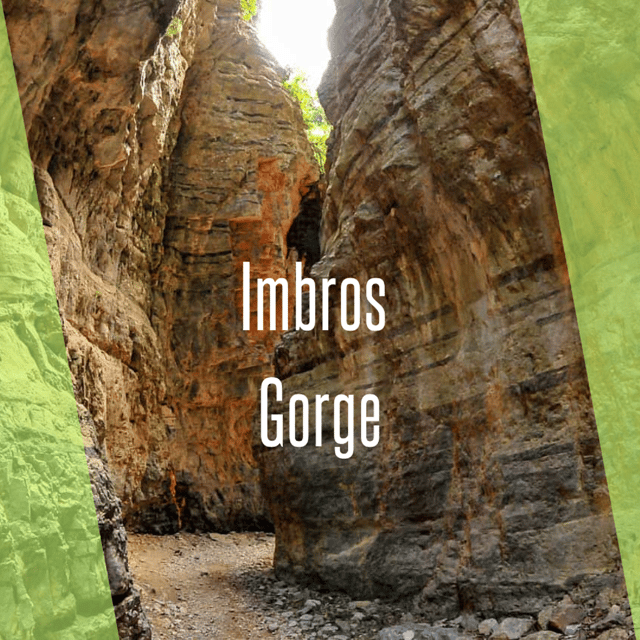 Platanias : Imbros Gorge Superb Hiking Tour - Key points at a glance