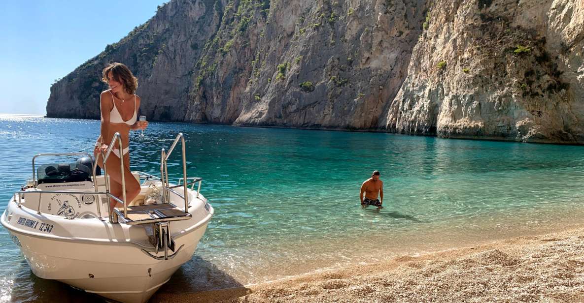 Porto Vromi: Cruise to Navagio, Turtle island & Keri Caves - Navagio Shipwreck beach comes first