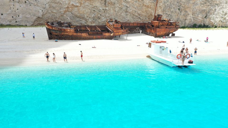 Porto Vromi: Cruise to Navagio, Turtle island & Keri Caves - Poseidon’s profile and Porto Steniti