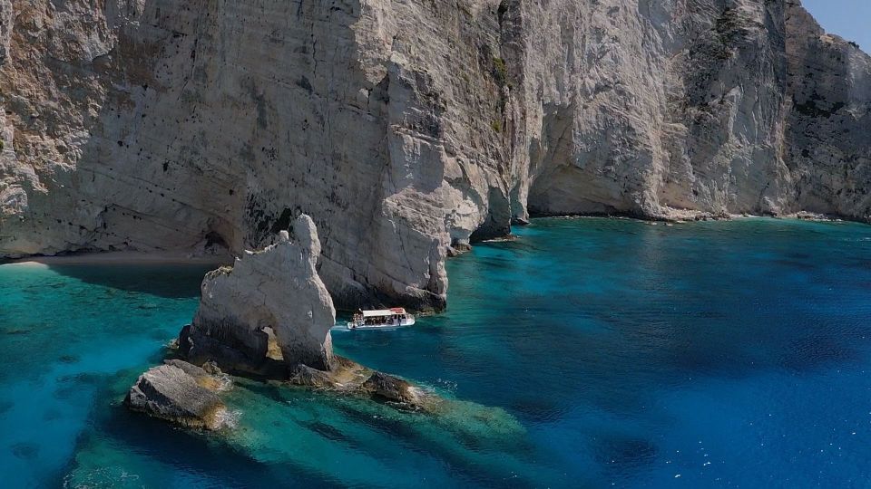 Porto Vromi: Cruise to Navagio, Turtle island & Keri Caves - Korakonissi, Plakaki, and Myzithres