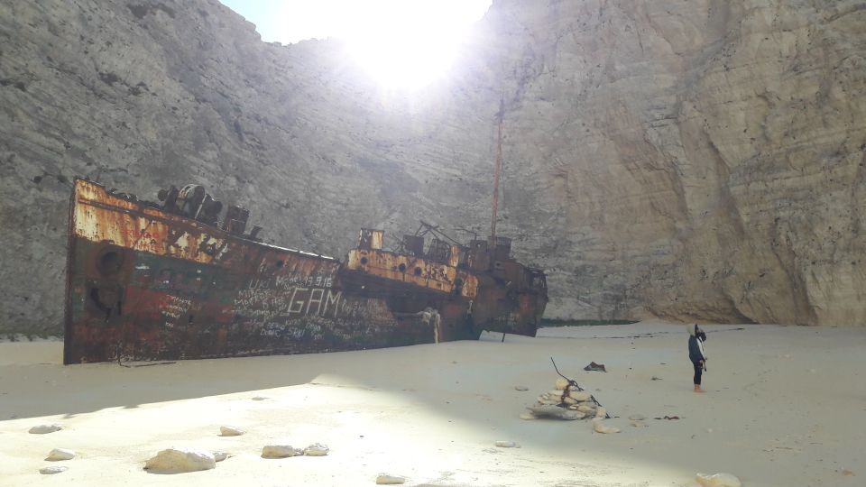 Porto Vromi: Navagio Beach & Blue Caves Private Boat Tour - Is $353 good value for two hours?