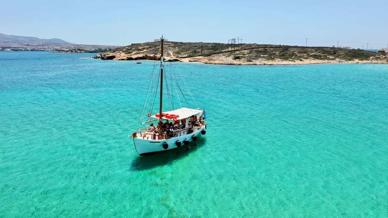 Pounta: Paros & Antiparos Cruise, Swimming & Seafood Lunch - Blue Lagoon (Paderonisia): what snorkeling stops should feel like
