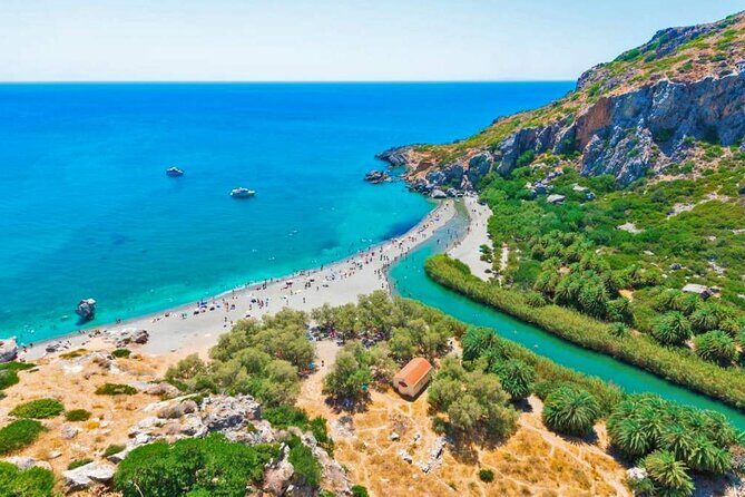 Preveli Beach and Damnoni Kourtaliotikowaterfalls from Rethymno - Key highlights worth your time