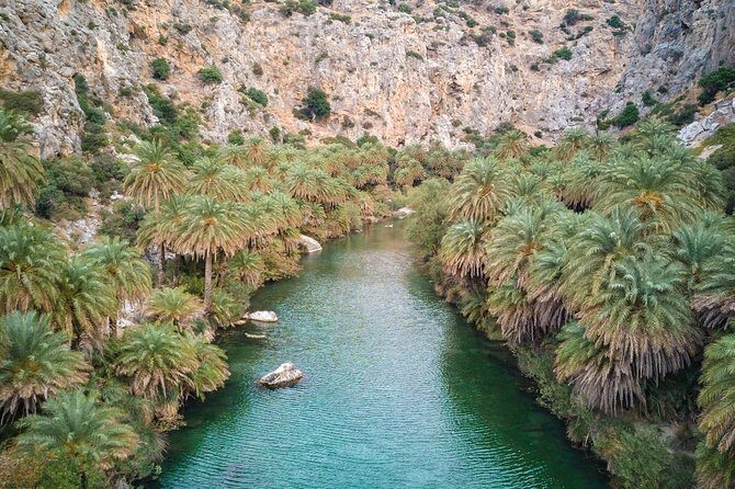 Preveli Beach and Plakias Full-Day Trip From Rethymno - Kourtaliotis Gorge: springs, waterfalls, and stairs you should respect