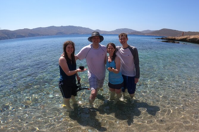 Private 1-Hour Guided Snorkeling Adventure with Go Pro Pictures - Exploring the sheltered left side of Panormos Bay