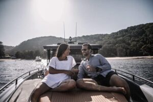 Private 5-Hour Cruise on Brand-New 2023 Motor Yacht in Mykonos (Voreus) - Psarou Beach to Paraga Beach: The Glamour Coast, Sea-Level