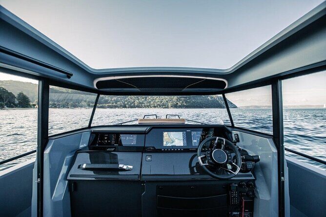 Private 5-Hour Cruise on Brand-New 2023 Motor Yacht in Mykonos (Voreus) - Agrari Beach for a Softer Reset