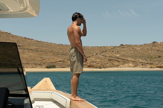 Private 5-Hour Cruise on Ultra Luxury Brand-New Yacht in Mykonos (Nevma) - Onboard comforts that make swim stops painless