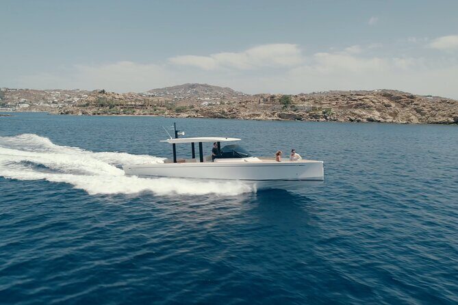 Private 5-Hour Cruise on Ultra Luxury Brand-New Yacht in Mykonos (Nevma) - Paradise to Super Paradise: party scenery, with you choosing the pace
