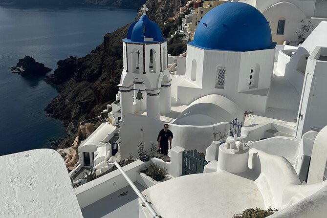 Private 6 hour guided tour in Santorini !!! - Venetian castle remains and the older side of Oia