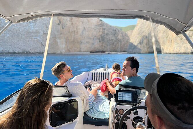 Private 7m 250hp speed boat tour Shipwreck Blue caves up to 8pax - What 4 hours 30 minutes really gives you on the water