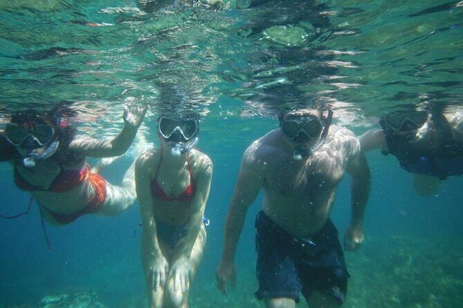 Private Active Island Tour by Minibus - Entering the Protected Water World of Panormos Bay