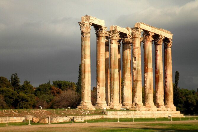 Private Athens & Acropolis Highlights and Mythological Tour - Temple of Olympian Zeus: scale that hits when you’re told what to notice