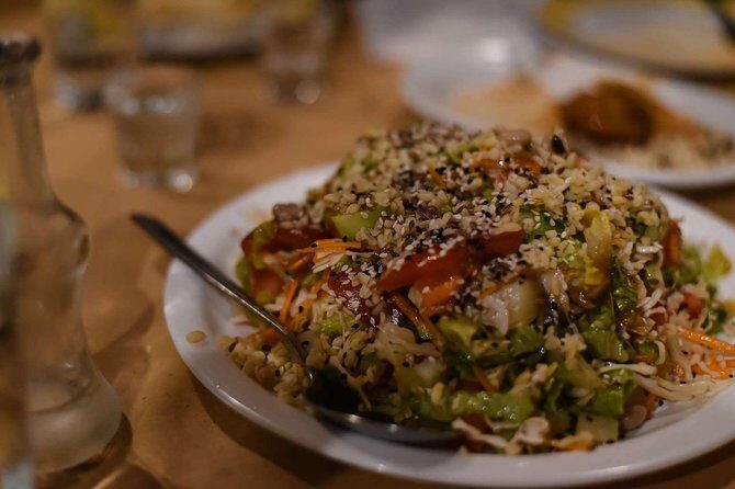 Private Athens By Night Food Tour & Wine Tasting of 5 Varieties - Monastiraki souvlaki: pick your filling like a local