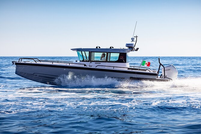 Private Axopar 37 MotorYacht Cruise in Santorini w/ Snack & Drink - Snacks, drinks, and the small details that matter