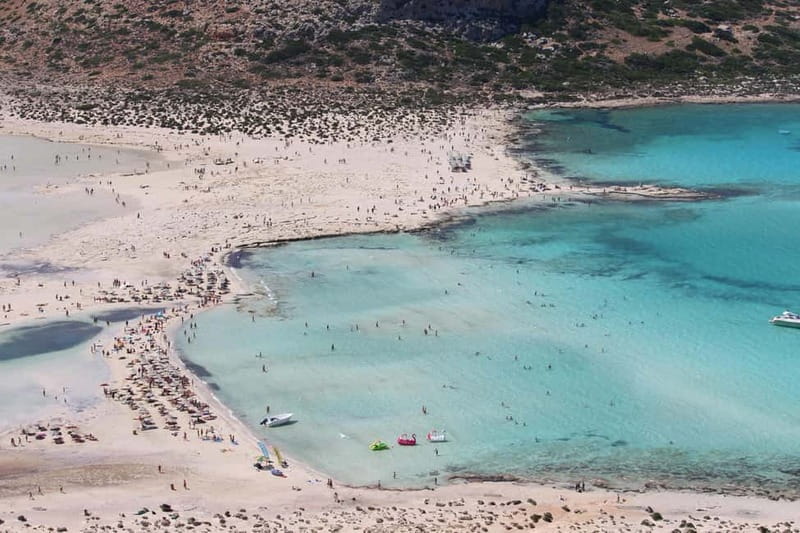Private Balos Beach & Falasarna Excursion - Balos Lagoon begins with the best view
