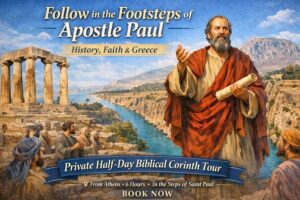 Private Biblical Tour Apostle Pauls Footsteps HalfDay from Athens - Corinth Canal and the Diolkos trackway: seeing how travel was reshaped