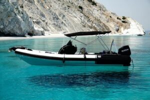 Private Boat Cruise around Skiathos island - Paralia Lechouni and Nikotsaras-area cove: small beach, big payoff