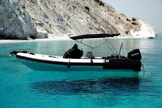 Private Boat Cruise around Skiathos island - Paralia Lechouni and Nikotsaras-area cove: small beach, big payoff
