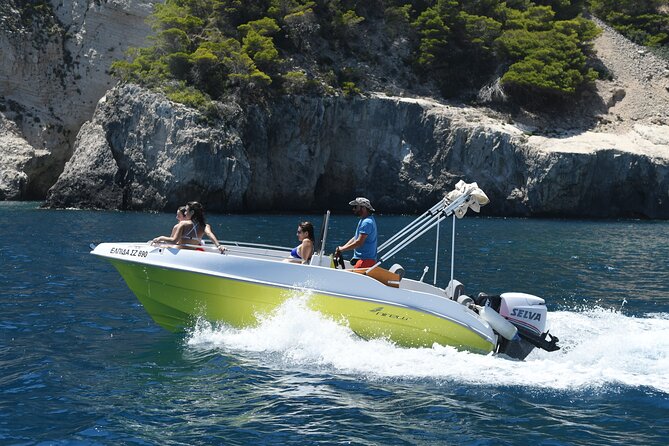 Private Boat Rentals in Laganas - Keri Blue Caves and the rocky coast