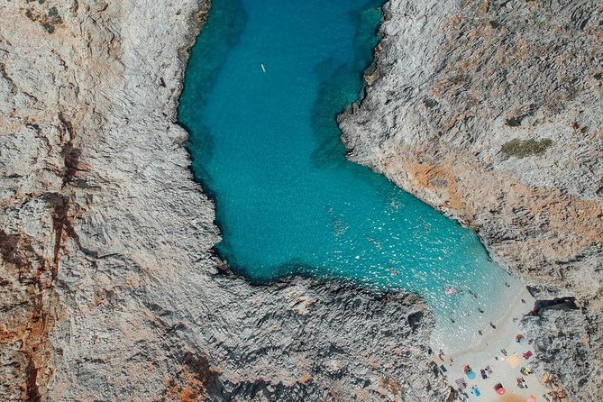 Private Boat Trip Chania Seitan (price per group-up to 9 people) - Caves, stalactites and the Akrotiri coastline