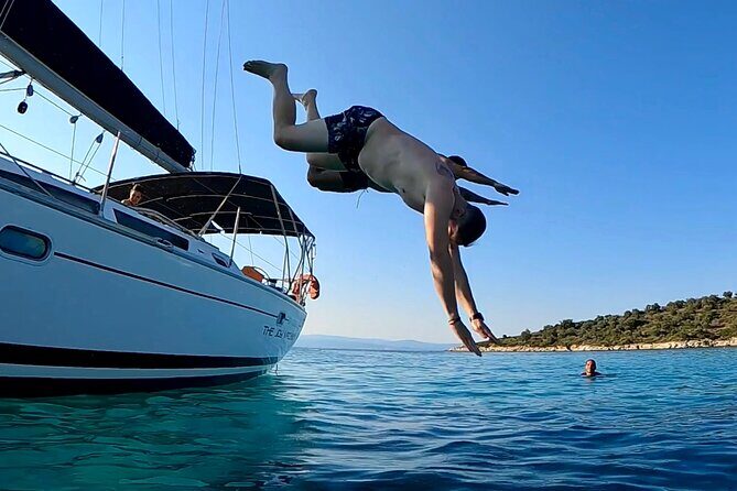 Private Boat Trip in Halkidiki, Greece - Captain Aris and the boat vibe: safety first, then fun