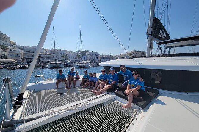 Private Catamaran All-Inclusive Cruise in Naxos - Getting on board: Naxos Yachting meeting point and what to expect