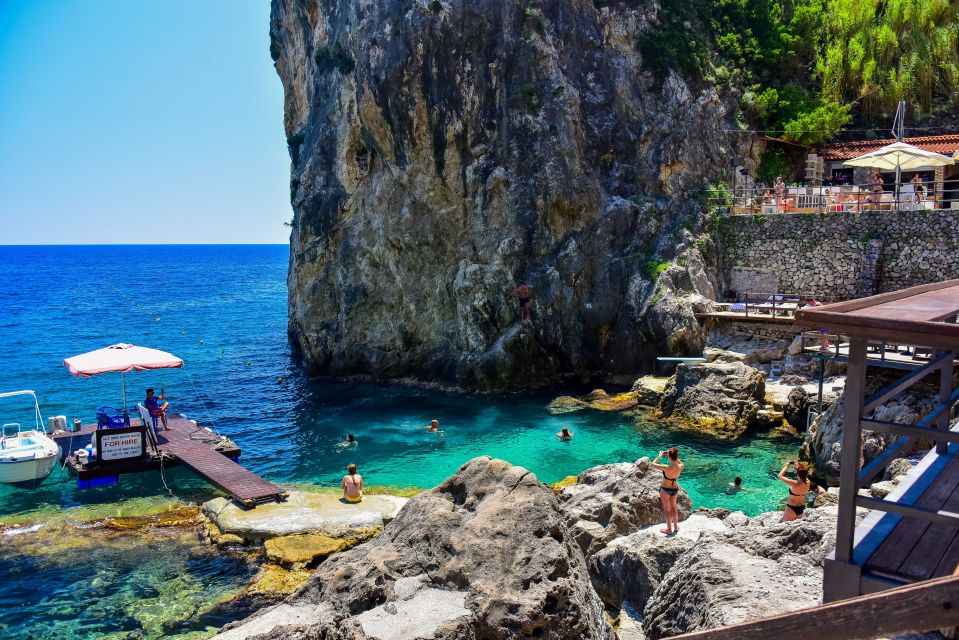 Private Corfu Beach Exploration: Enjoy Sun & Sea - Barbati: pebbles, mountain views, and clear water