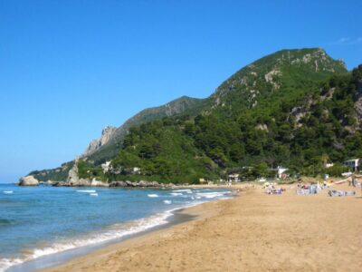 Private Corfu Tour - Paleokastritsa & Glyfada beach - The Blue Caves Boat Ride, an Optional Extra