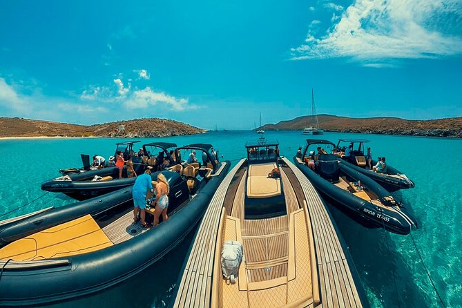 Private Cruise: PAROS – DELOS – RHENIA - MYKONOS - Mykonos Little Venice at the End of the Day