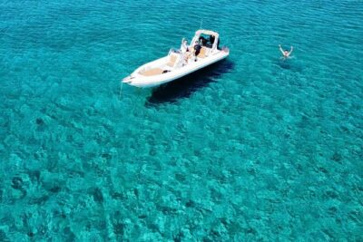 Private Cruise & Snorkeling Nea Makri, Petalioi, Marmari Full Day - Swimming and snorkeling in the Petalioi