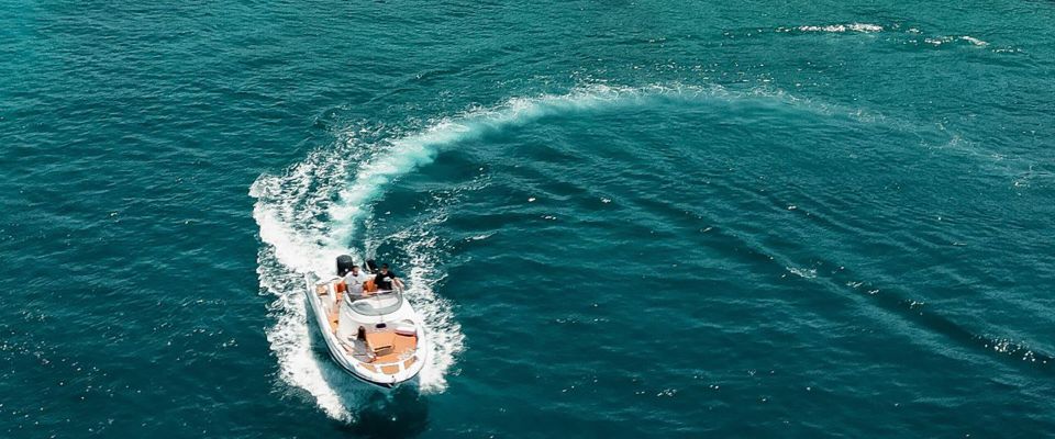 Private cruise to Kallithea & Anthony Quinn & Traganou Caves - Anthony Quinn Bay is the scenic centerpiece