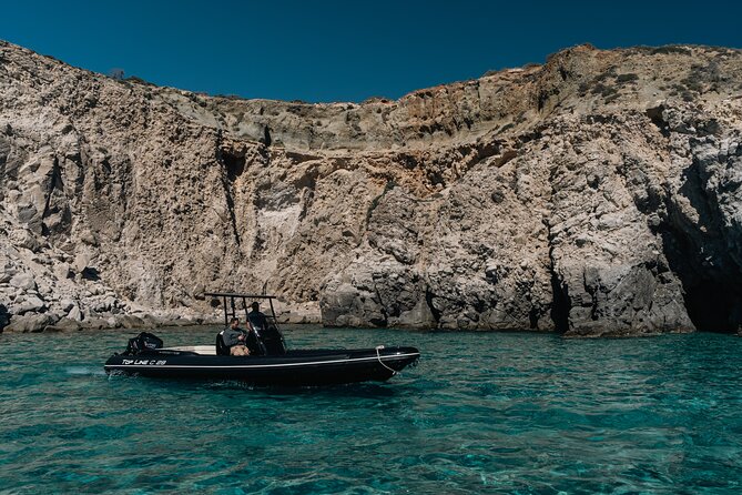 Private Cruise with Speedboat: Milos- Polyaigos- Kimolos - Psathi is the practical lunch break