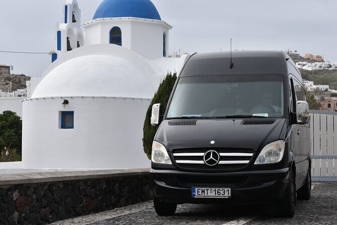 Private Custom Land Tour in Santorini with a Local - Firostefani: quick caldera framing in about 10 minutes