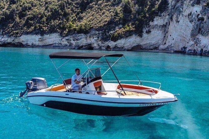 Private Day Tour To Shipwreck And Blue Caves by Boat in Zakynthos - Makris Gialos and Alykanas: Emerald Water Swimming and Coastline Viewing