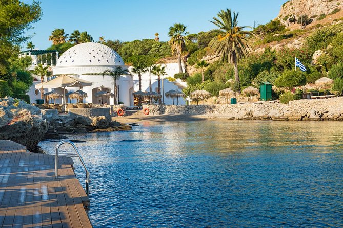 Private Day Trip to the most beautiful beaches of Rhodes on a traditional boat - Anthony Quinn Bay: beautiful, compact, and likely busy