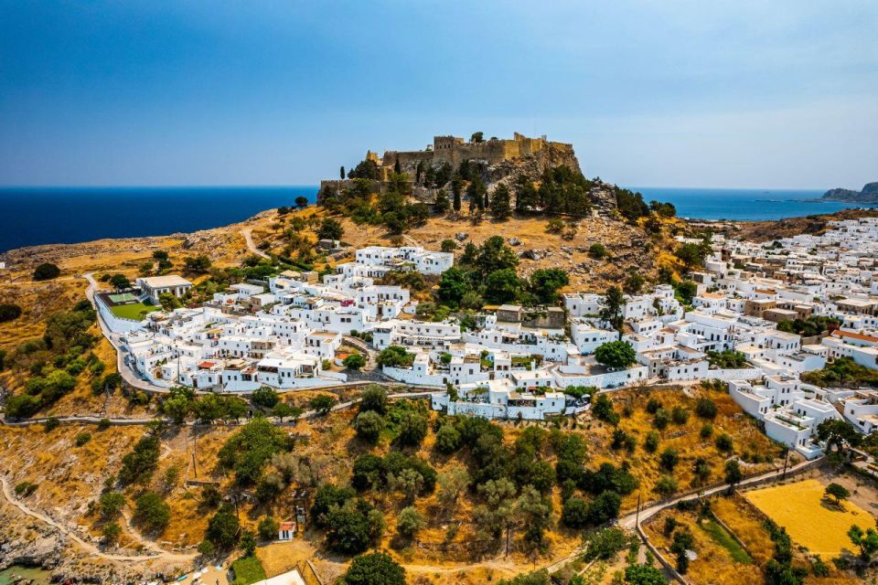 Private Daytrip to Rhodes,Lindos and Seven Springs - Lindos and its acropolis