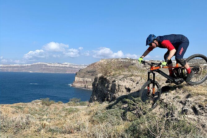 Private Electric Mountain Bike Experience and Tour in Santorini - Pickup, Gear, and the Stuff That Usually Sucks (Not Here)