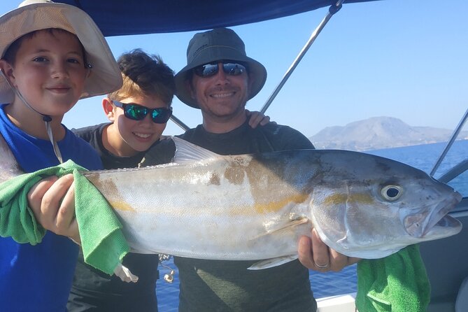 Private fishing trip Chania, Crete (price is per group) - The sightseeing and swimming angle