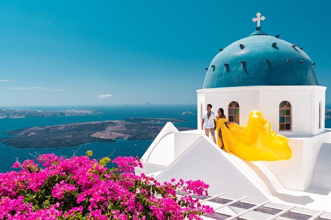 Private Flying Dress Photoshoot in Santorini - The dress reality check: what’s included and what’s not
