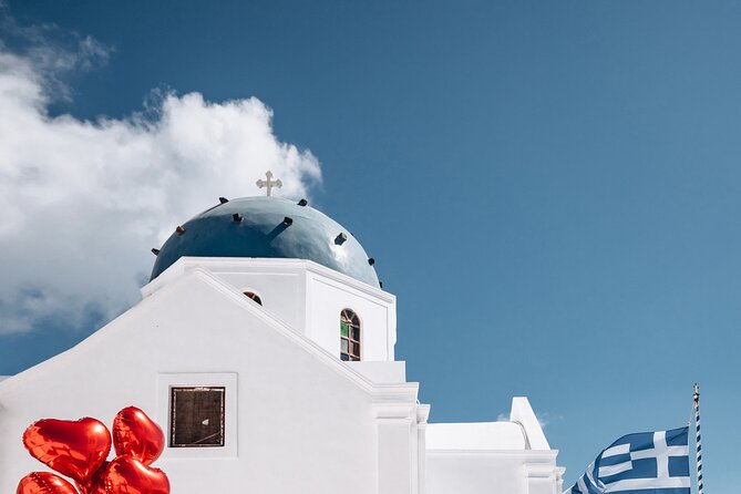 Private Flying Dress Photoshoot in Santorini - Who will get the most from this experience