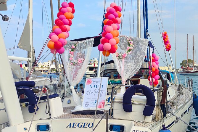 Private Full-Day Bridal Shower Hen Do Boat Cruise in Kos - Key points to know before booking