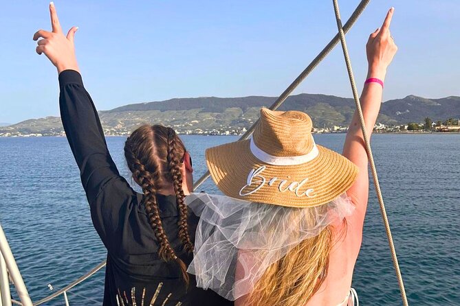 Private Full-Day Bridal Shower Hen Do Boat Cruise in Kos - The trip to Pserimos