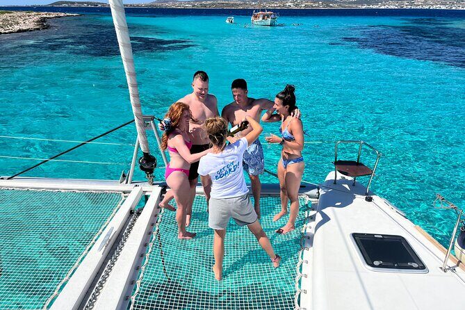 Private Full Day Catamaran Cruise from Paros with Lunch - Key points before you book