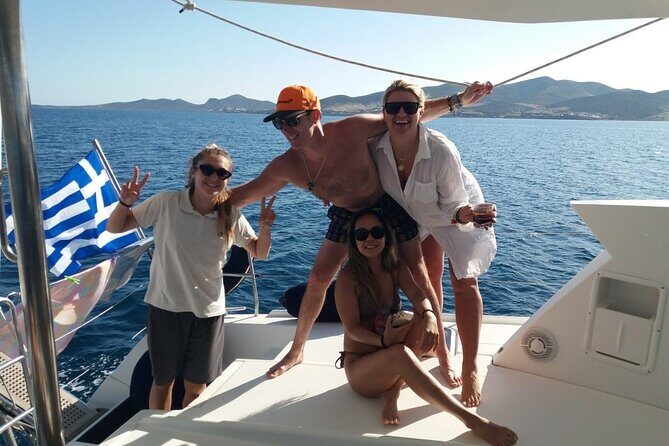 Private Full Day Catamaran Cruise from Paros with Lunch - Food, drinks, and Wi‑Fi onboard: the comfort stuff you’ll remember